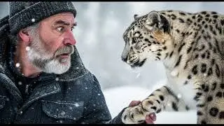 He spared a wounded leopard ten years ago – and the animal returned to save his life.
