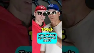 🤖 Top 3 AI Tools per Category - Part 1 #websites #aitools #aitechnology