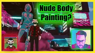 Roustan Body Paint Gallery Tour | Decentraland Gameplay | Metaverse | Decentraland Mana