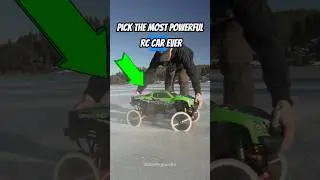 Pick the Most Powerful RC Car Ever 🏎️💥 