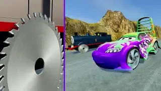 Circular saw VS Wide tires | BeamNG Drive