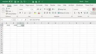 How to Calculate Time in Excel