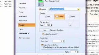Convert Outlook Emails to PDF and Add Page Numbers