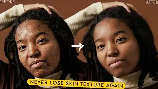 How to Retouch Photos in Photoshop without losing Skin Texture