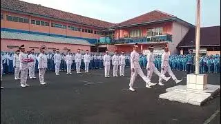 Pengibaran Bendera Hari pendidikan Nasional 2024
