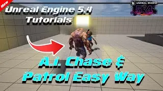 A.I. Chase & Patrol UE5 Tutorial (the easy way)