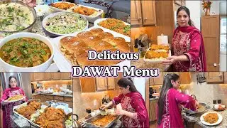 How I ARRANGE Big DAWAT Alone 🇺🇸 DAWAT VLOG/ PAKISTANI MOM LIFE IN AMERICA 🧡