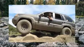 #83. Jeep Grand Cherokee преодолевают камни