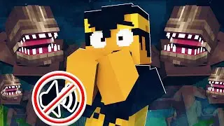 SOBREVIVI 100 DIAS EM UM LUGAR SILENCIOSO NO MINECRAFT