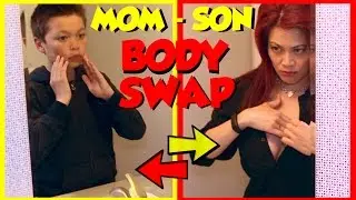 Body Swap (Mother and Son).  Episode 1:  The Virtual Reality Body Swap!