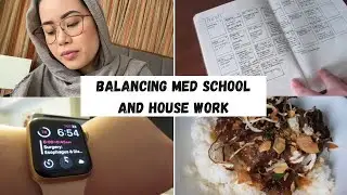 Being a Med Student During a Pandemic: Plan with me | What I cook in a week
