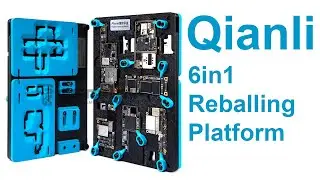 Qianli 6  in 1 Desoldering Or Reballing Platform | Qianli Reballing Platform 【Mobile Phone Repair】