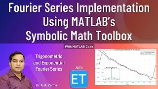 Fourier Series Implementation using MATLAB's Symbolic Math Toolbox