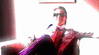 Patrick Bateman Dark Red Edit