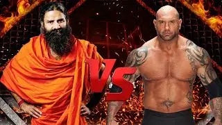 Baba Ramdev VS Batista - WWE Fight
