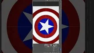 Como fazer o escudo do Capitão América no Photoshop.