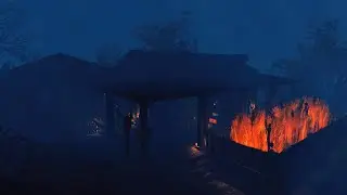 Fallout 76 Camp Build | Mothman Preaching Site (With Cave)