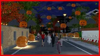Halloween Bats In Town || SAKURA School Simulator