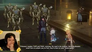 Thirsting over Wriothesley for 8 minutes straight | Genshin Impact 4.1