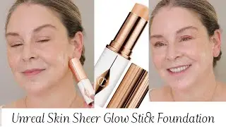 Charlotte Tilbury Unreal Skin Sheer Glow Stick Foundation - 3 Day Wear Test - Dry or Mature Skin