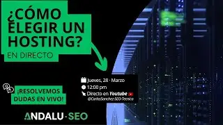 Que debes saber sobre un Hosting para SEO