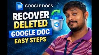 How To Recover Deleted Google Doc