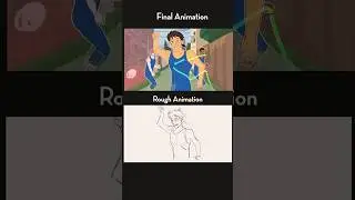 Champions 1986 - rough animation vs final 