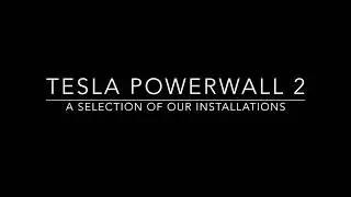 Installing Tesla Powerwall 2. Completed UK Installations.