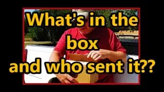 What is in the box and who sent it?