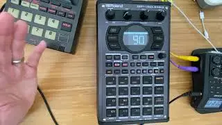 SP404 mk2 4.6 - Resampling a Track Live