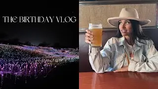 birthday bliss: exploring sensorio field of lights & birthday rewards 🎂✨ || Audrey Rochelle