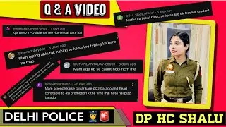 Delhi Police Constable and Head Constable Question and Answer Video 👮🚨🎯#delhipoliceupdate