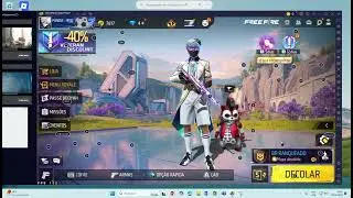Como colocar MACRO de gelo agachnado no free friro![blue stacks 5]