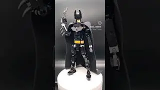 Batman (mini edition) instructions available on Rebrickable.com! #lego #legobatman #batman #dccomics