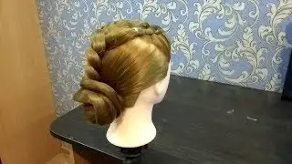 Причёска для бальных танцев № 7