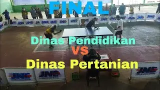 FINAL Single Dinas Pendidikan VS Dinas Pertanian #tenismejamania #ketapang #ptmsi