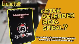 Cetak Kalender Meja Spiral Murah || 085327842009 || Brandtalk Advertising