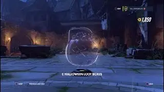 Opening some Overwatch Halloween boxes
