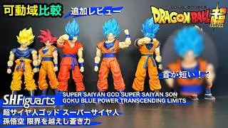 S.H.Figuarts SSGSS Power Transcending Limits Additional Review: SUPER SAIYAN GOD SUPER SAIYAN BLU...