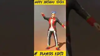 Happy brithday status free fire #shorts #johnnydepp #sigmamale #sigmarule69