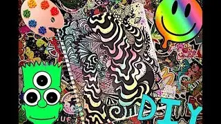 Colorful Trippy Doodle (timelapse)