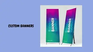 Custom Banners 10% off all banner orders today