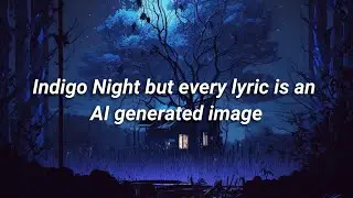 Tamino - Indigo Night (but every lyric is an AI generated image)