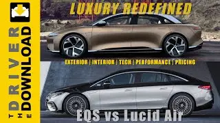 Mercedes EQS vs Lucid Air: Redefining Luxury for the EV Era