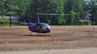 going in a helicopter for my birthday.