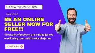 Be An Online Seller Now For FREE!!!