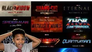 lil JAKE nice Marvel Entertainment Phase 4 Trailer reaction 🤯🔥