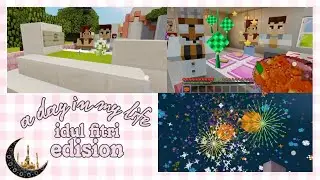a day in my life idul fitri edision || Drama Kawaii World 2023 || Icha's Channel