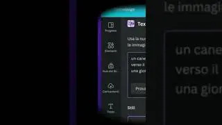 Con Canva crea immagini da un testo