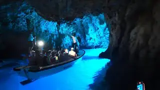 Modra Špilja, Blue Cave. Otok Biševo, Croatia 2024